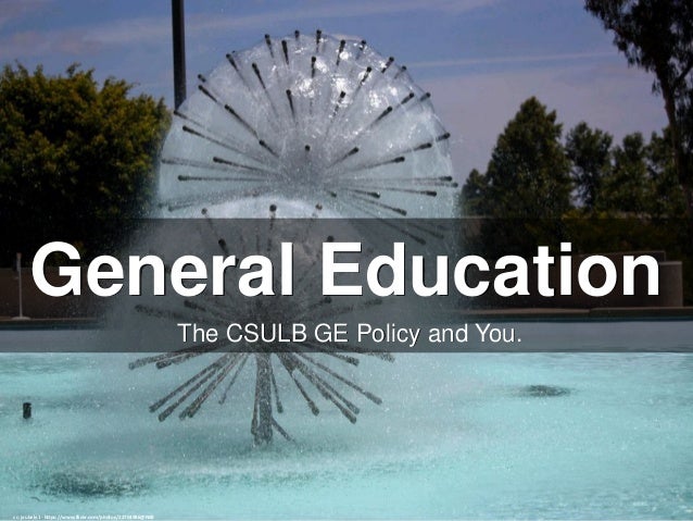 General Education Workshop