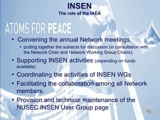 General education training nuclear security | PPT