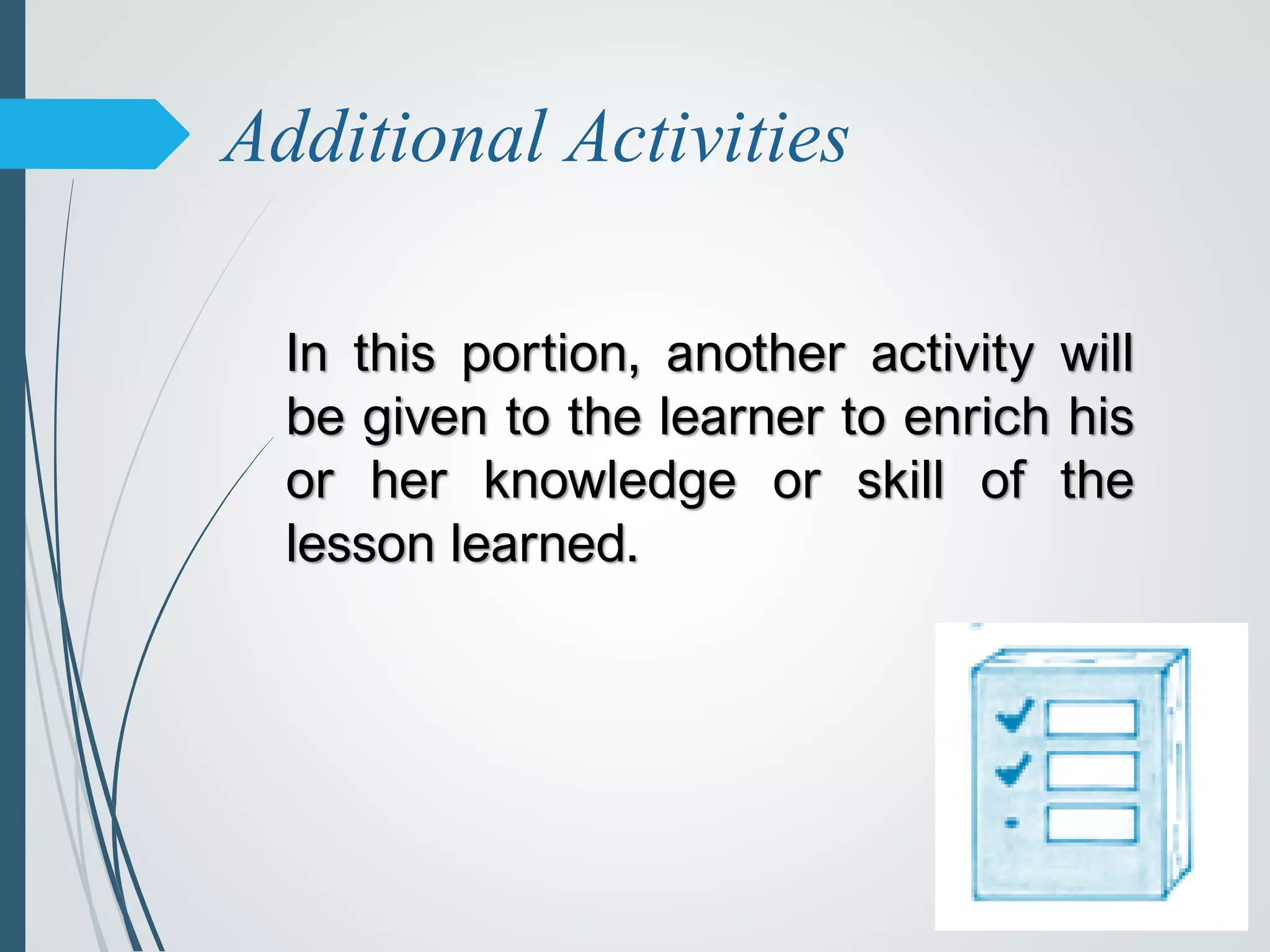 General Elements of Self-Learning Modules | PDF | Educational ...