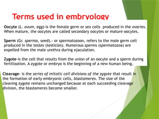 GENERAL EMBRYOLOGY embrology notes111.pptx