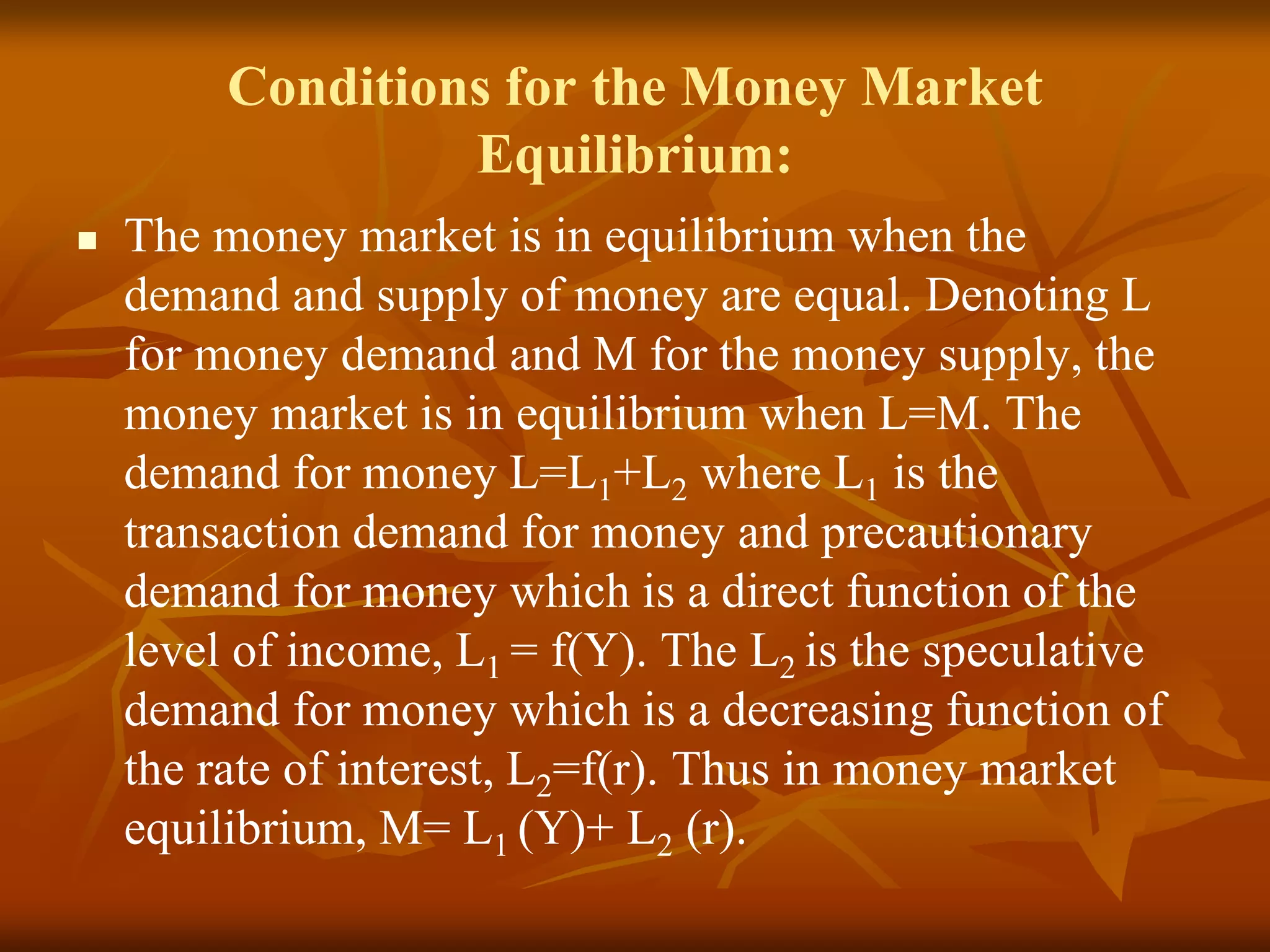 General Equilibrium IS-LM Framework for Macroeconomic Analysis | PDF
