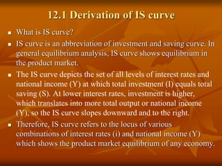 General Equilibrium IS-LM Framework for Macroeconomic Analysis | PDF