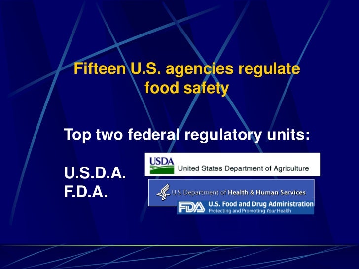 General FDA Requirements for the Food Industry