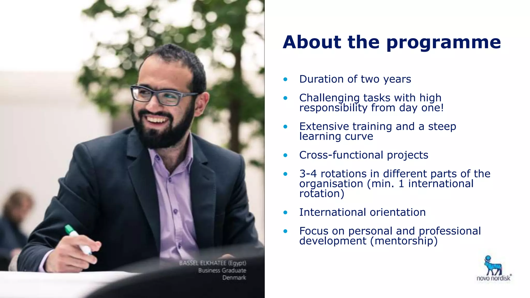 Novo Nordisk Graduate Programme Presentation 2015/16 PPT