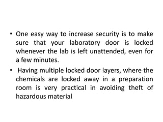 Comprehensive Safety and Security Guidelines for Biotechnology ...