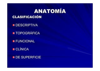 Generalidades Anatomia Parte1