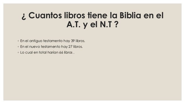 Cuantos Capitulos Tiene La Biblia En Total