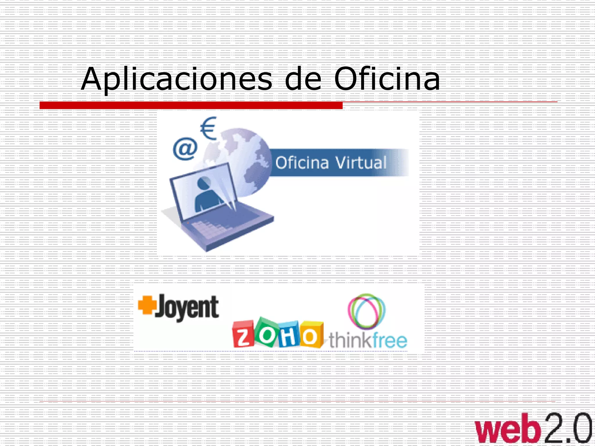 Aplicaciones de Oficina 
