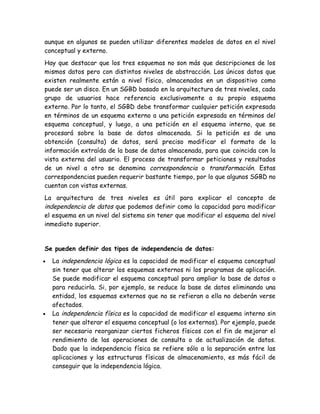 Generalidades bases de datos