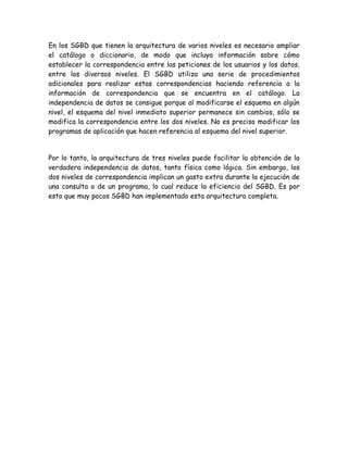 Generalidades bases de datos