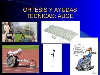 ORTESIS Y AYUDAS TECNICAS: AUGE 
