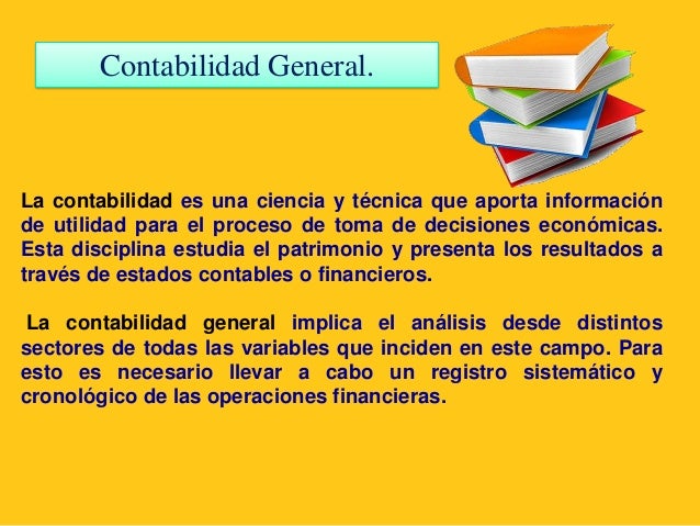 Generalidades de la contabilidad