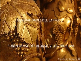 Generalidades del barrocoooo
