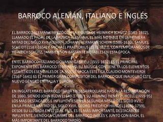 Generalidades del barrocoooo