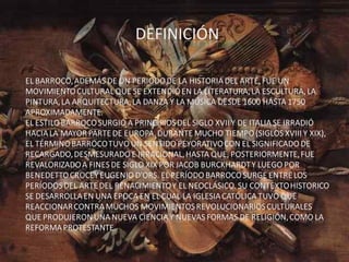 Generalidades del barrocoooo