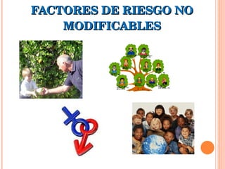 FACTORES DE RIESGO NO MODIFICABLES 