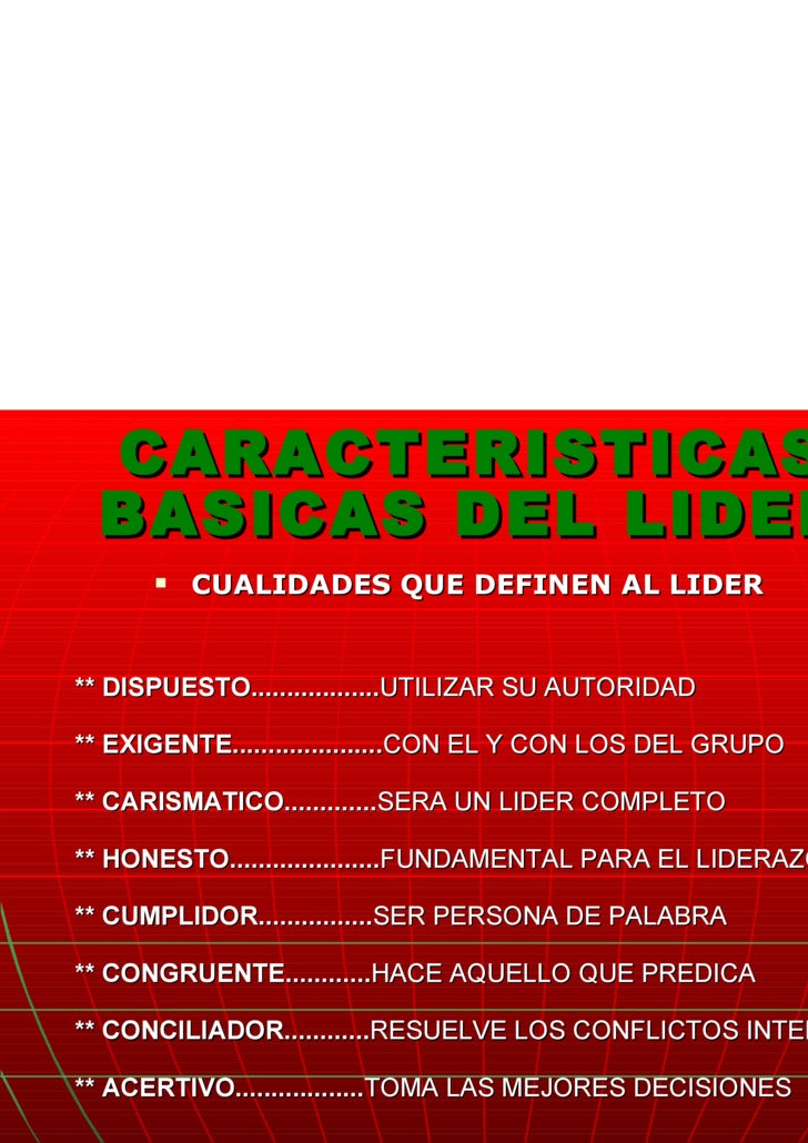 Generalidades Del Liderazgo