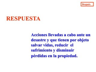 Oficial:Procedente de autoridades competentes.MONITOREOConjunto de acciones para establecer el comportamiento de una amenaza.