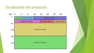 Encabezado del protocolo
 