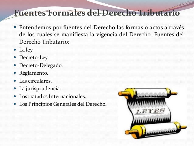 Generalidades en materia fiscal