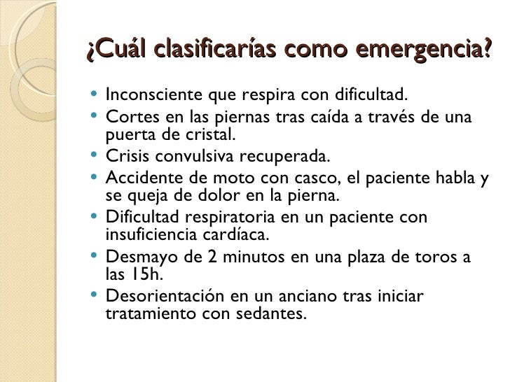 Generalidades En Urgencias Y Emergencias