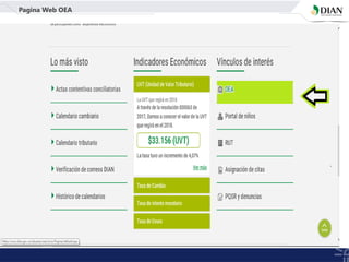 Pagina Web OEA
 