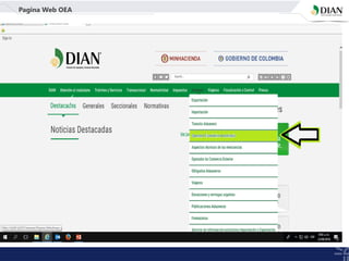 Pagina Web OEA
 
