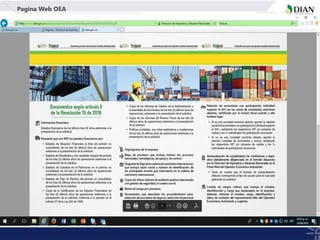 Pagina Web OEA
 
