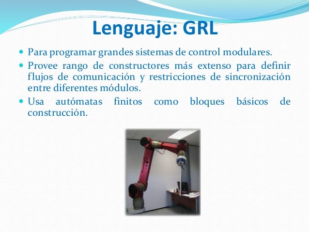 Generalidades y lenguajes de programacion robotica