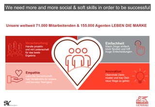 We need more and more social & soft skills in order to be successful
 