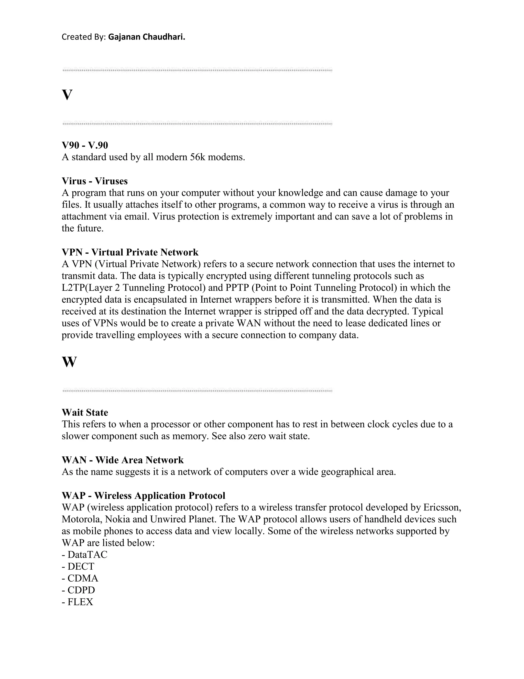 General Information About Information Technologies