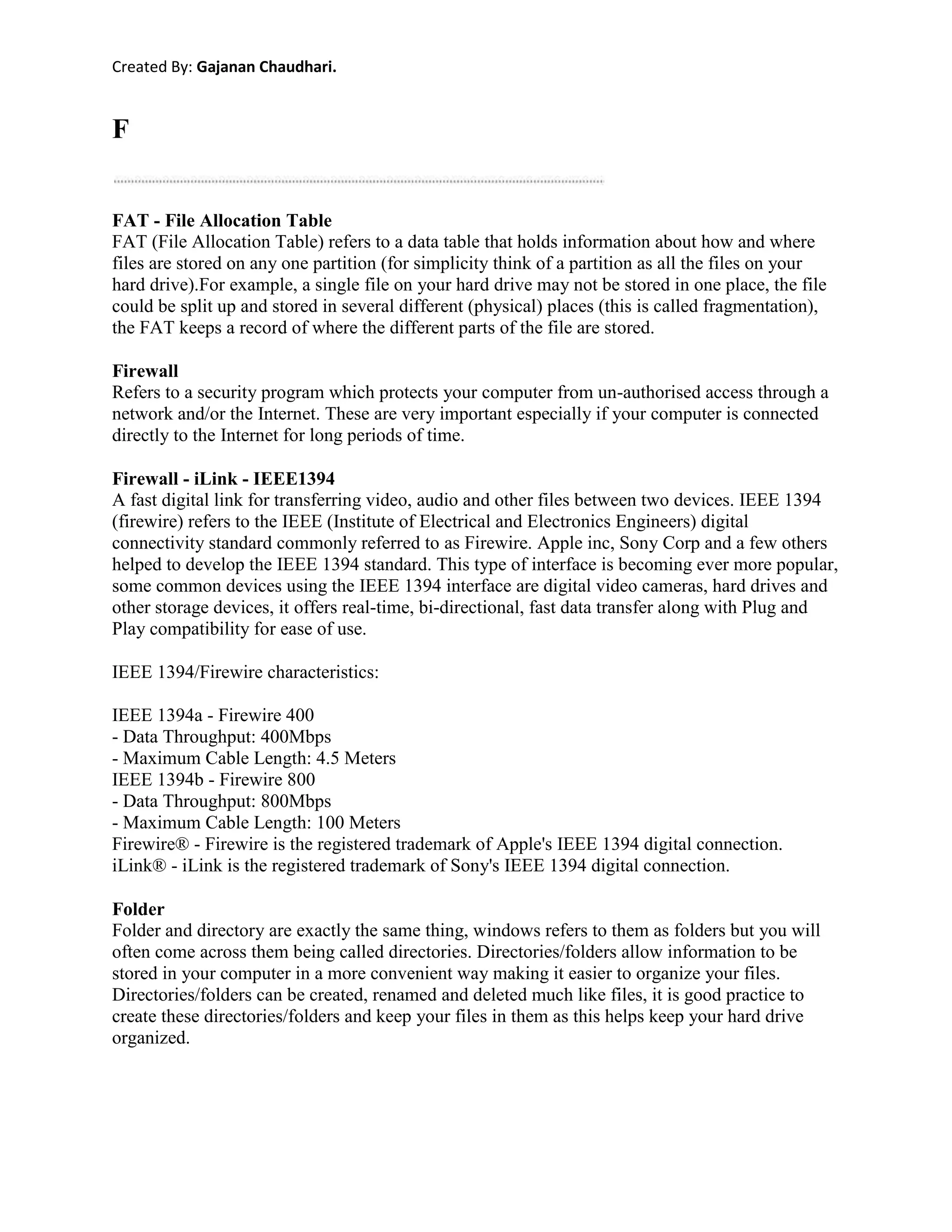 General Information About Information Technologies