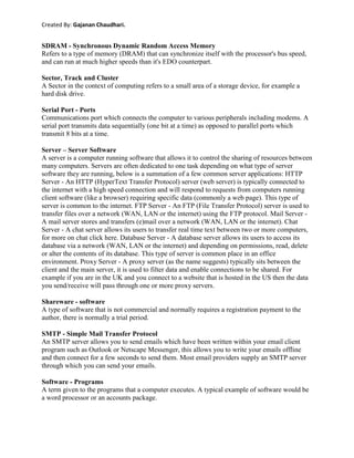 General Information About Information Technologies