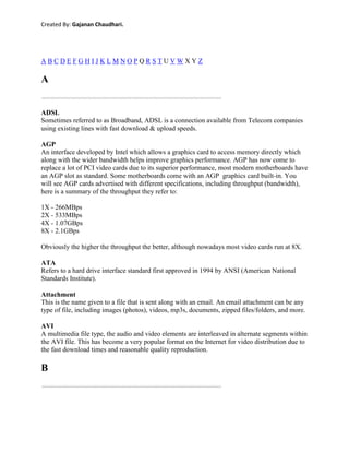 General Information About Information Technologies