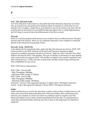 General Information About Information Technologies