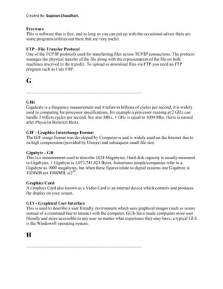 General Information About Information Technologies