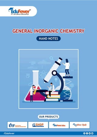 General Inorganic Chemistry - Chemistry Handwritten Notes