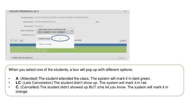 teachers instructions
