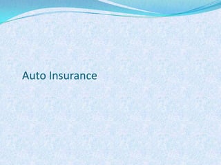 Auto Insurance