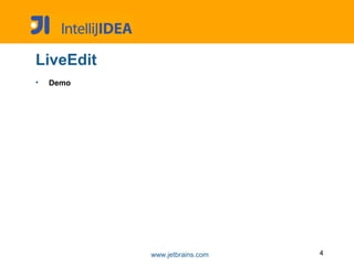 General introduction to intellij idea | PPT