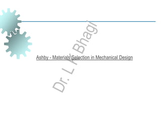 Ashby - Materials Selection in Mechanical Design
 