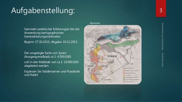 Kartendesign - Generalisieren