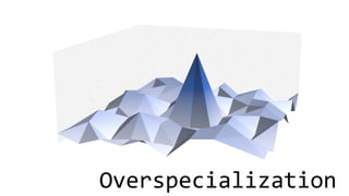 Overspecialization
 