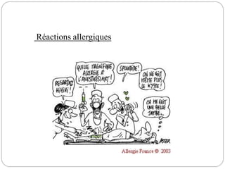 Réactions allergiques
 