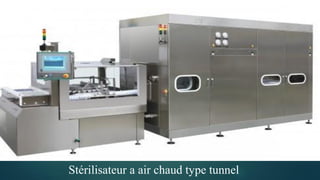 Stérilisateur a air chaud type tunnel
 