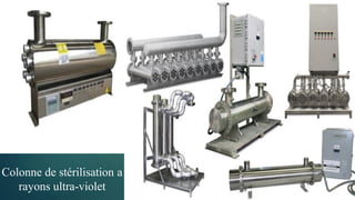 Colonne de stérilisation a
rayons ultra-violet
 