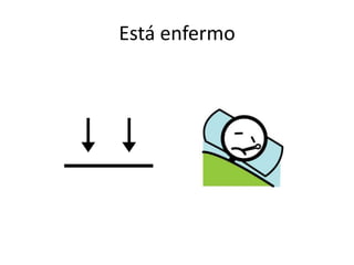 Está enfermo
 