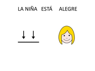 LA NIÑA ESTÁ   ALEGRE
 