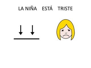 LA NIÑA ESTÁ TRISTE
 