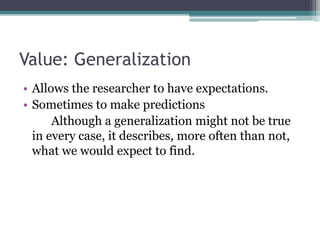 Generalization in Qualitative Research | PPT